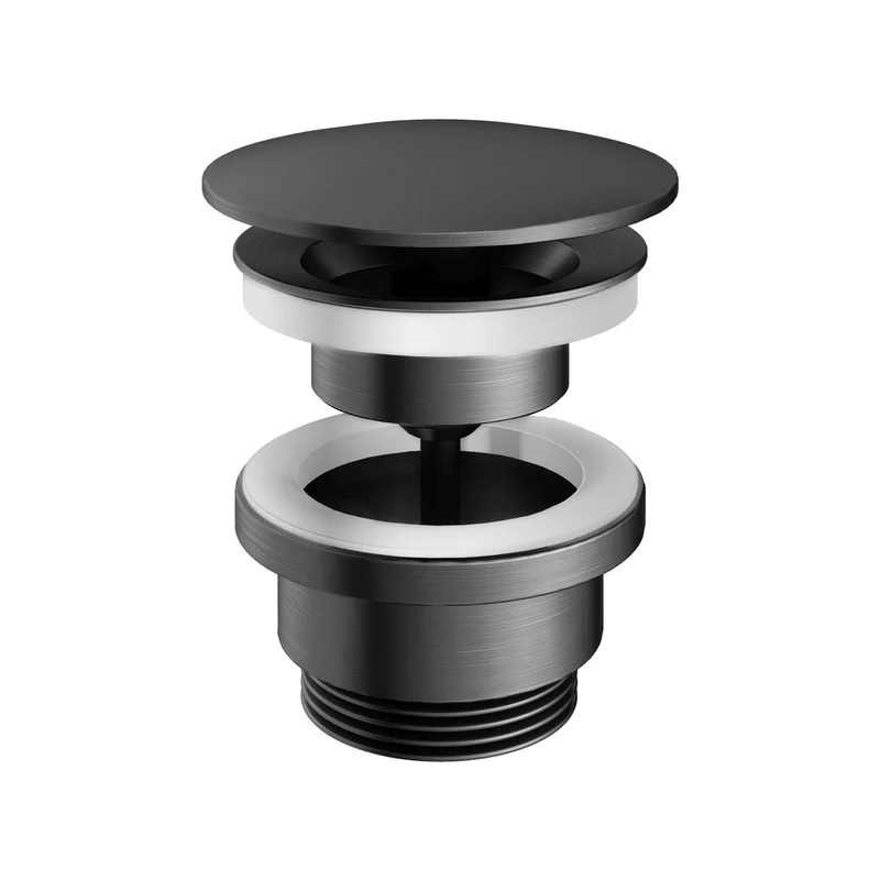 Hotbath CobberP708 niet-afsluitbare plug - Geborsteld Gunmetal PVD
