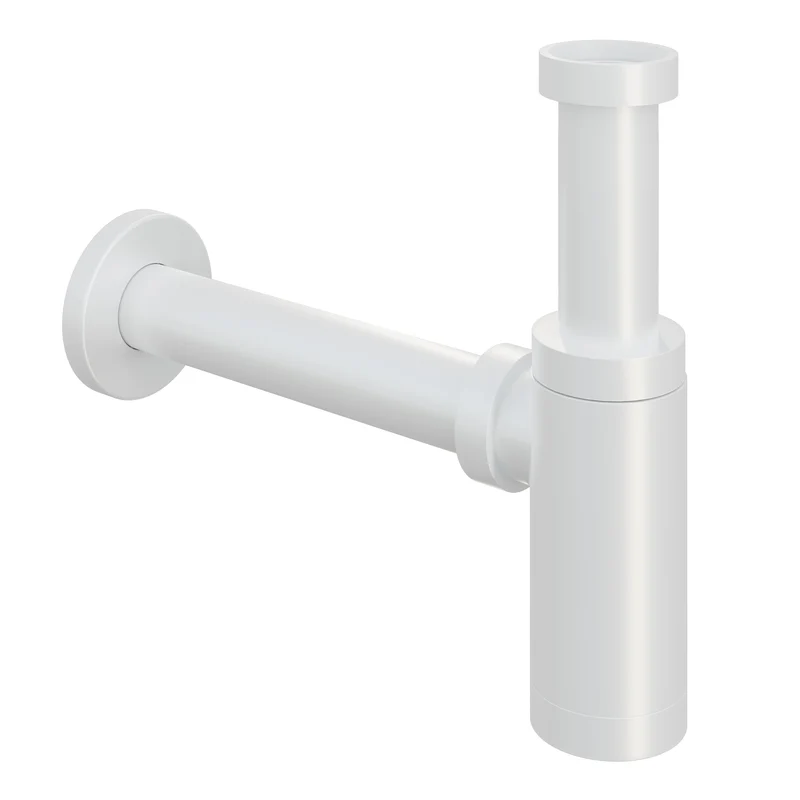 Hotbath Cobber P035 wastafelsifon - Mat Wit
