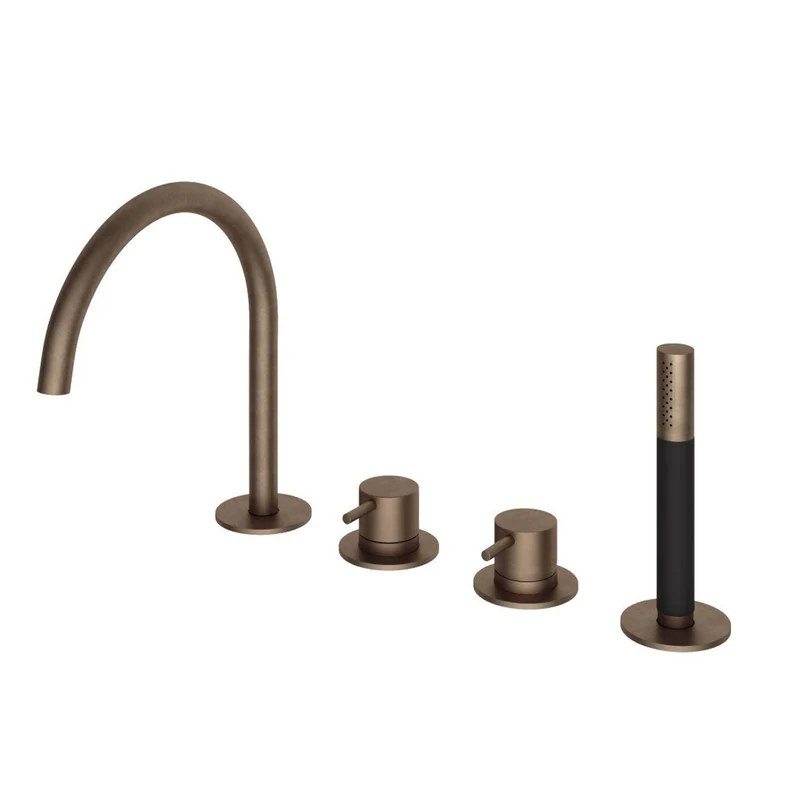 Hotbath Cobber CB173 4-gats badrandcombinatie - Verouderd Messing