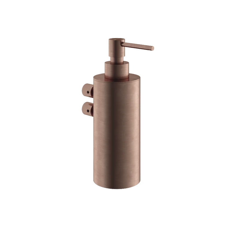 Hotbath Archie ARA09 zeepdispenser wandmodel RVS 316 - Geborsteld Koper PVD