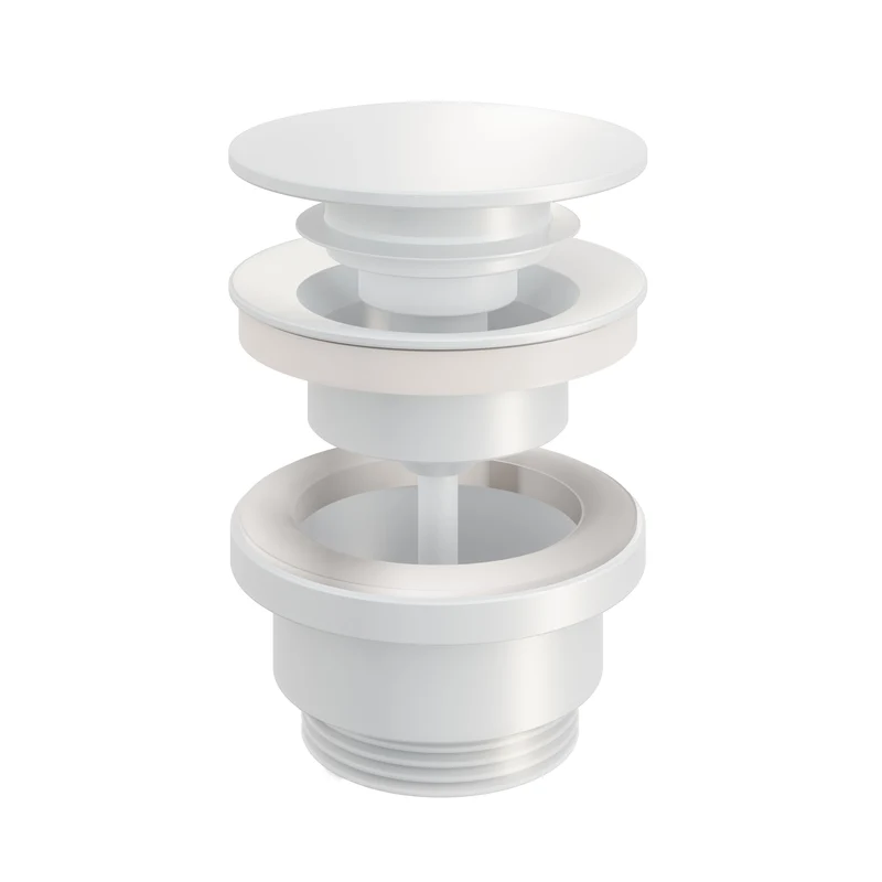 Hotbath Cobber P710 klikplug - Mat Wit