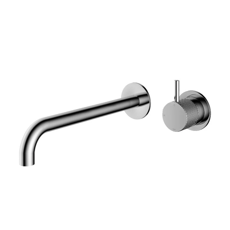 Hotbath Cobber X CX105EXT25 afbouwdeel voor inbouw wastafelkraan - uitloop 25cm - Verouderd IJzer