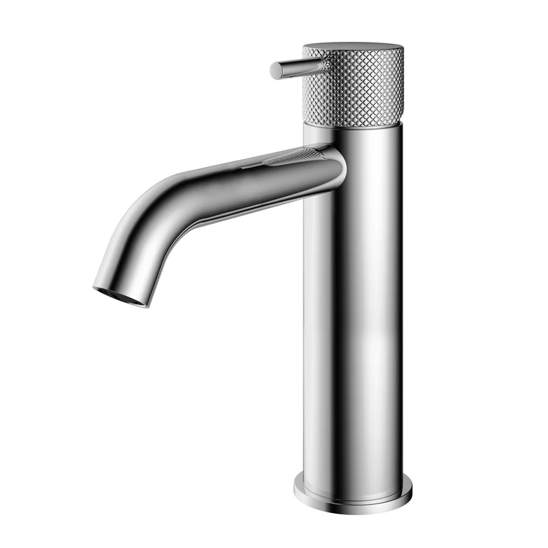 Hotbath Cobber X CX003MC wastafelkraan - Geborsteld Zwart PVD
