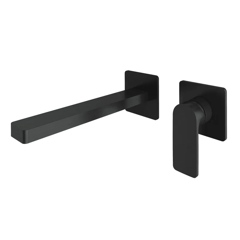Hotbath Gal GL005EXT afbouwdeel inbouw wastafelmengkraan - Geborsteld Gunmetal PVD