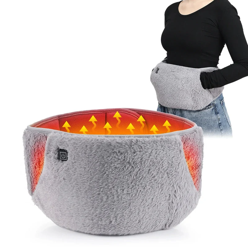 Luxe USB Verwarmingsgordel – Draagbare Hand- en Tailleverwarmer van Kristalfluweel