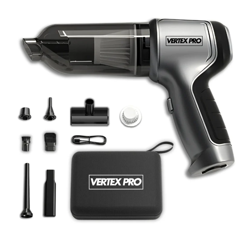 Vertex Pro 2-in-1 Stofzuiger & Bladblazer voor Auto en Huis