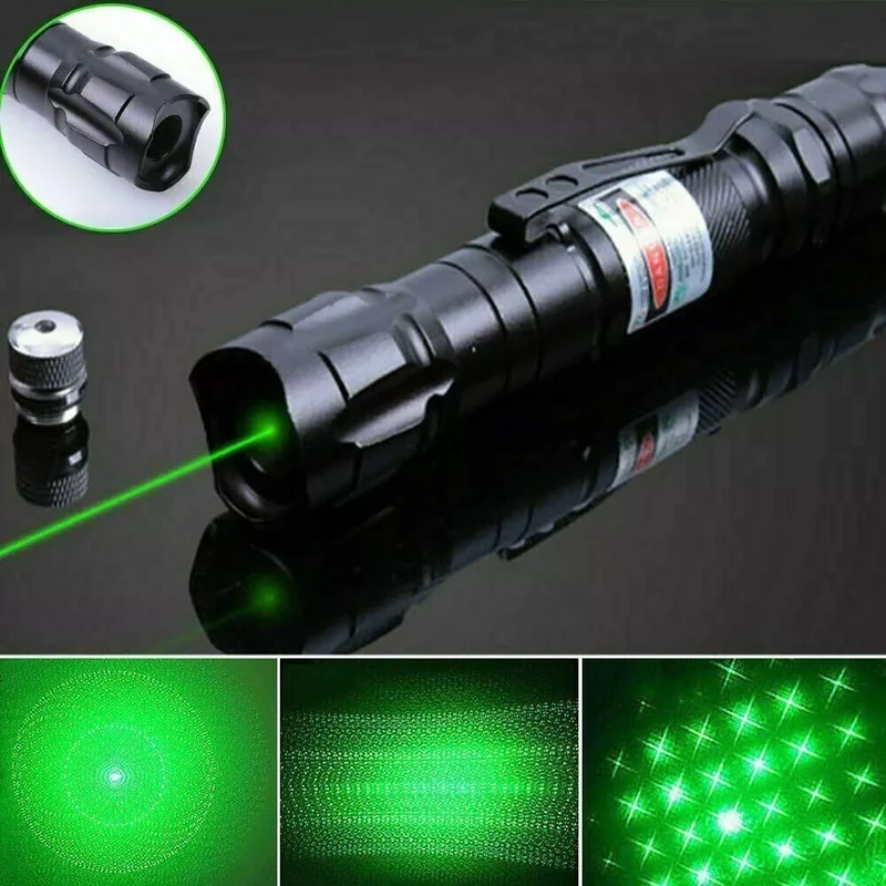 Unisex Oplaadbare Groene Laserpointer voor Precisie & Zichtbaarheid