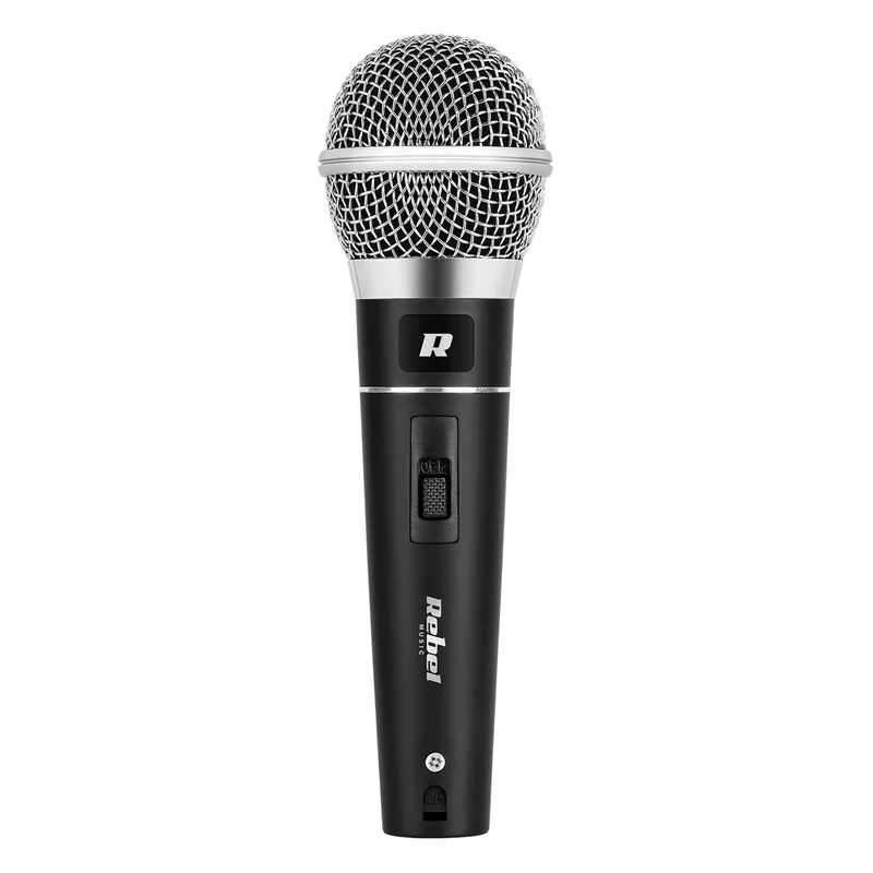 Dynamische microfoon Rebel DM-604 + koffer, kabel XLR - Jack 6,3 mm