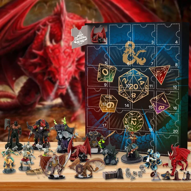 Dungeons & Dragons Adventskalender - Dagelijkse Magische Verrassingen