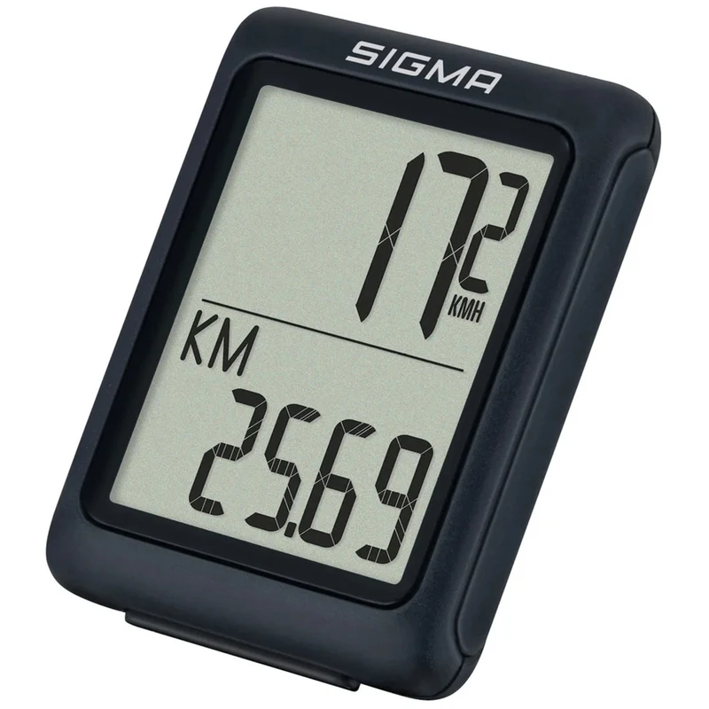 Compteur de vélo Sigma BC 5.0 WR, étanche, résistant aux intempéries, grand écran lisible, 5 fonctions de base