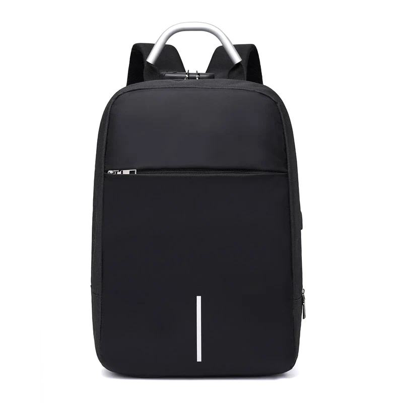 Unisex Antidiefstal Rugzak met USB Oplaadpoort & Waterdicht