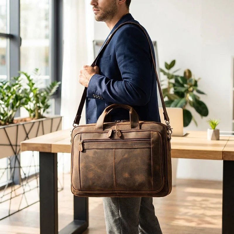 Grote Professionele Laptoptas voor Zakelijk Gebruik