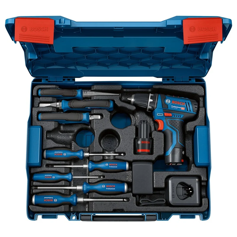 Bosch Combipack 12V GSR + Handtools