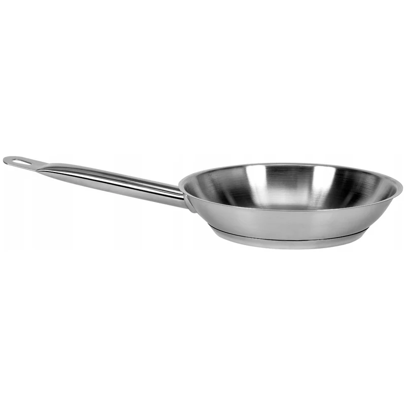 Professionele Yato Gastro-kookpan, geschikt voor elk type fornuis, van roestvrij staal, diameter 20 cm, inhoud 1,3 l, vaatwasmachinebestendig, YG-00100