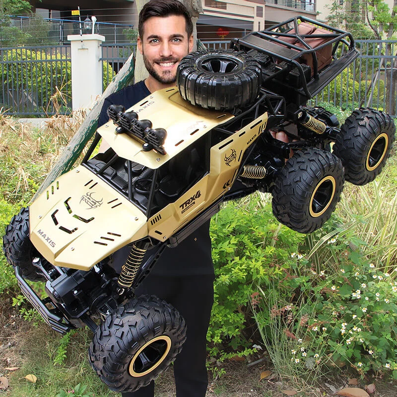 6-Wiel Off-Road RC Monster Truck - 1/12 Schaal & 2.4GHz