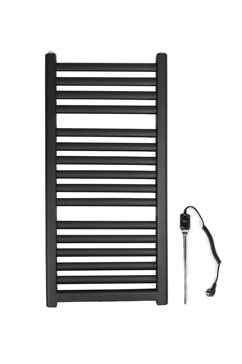 STERR EVR12050BE - 1205×540×65 mm Elektrische Radiator, 600 W, Matt Black