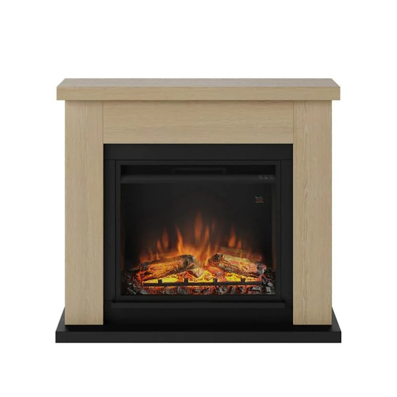 Elkamin TAGU Frode Electric med PowerFlame Trä/Natur