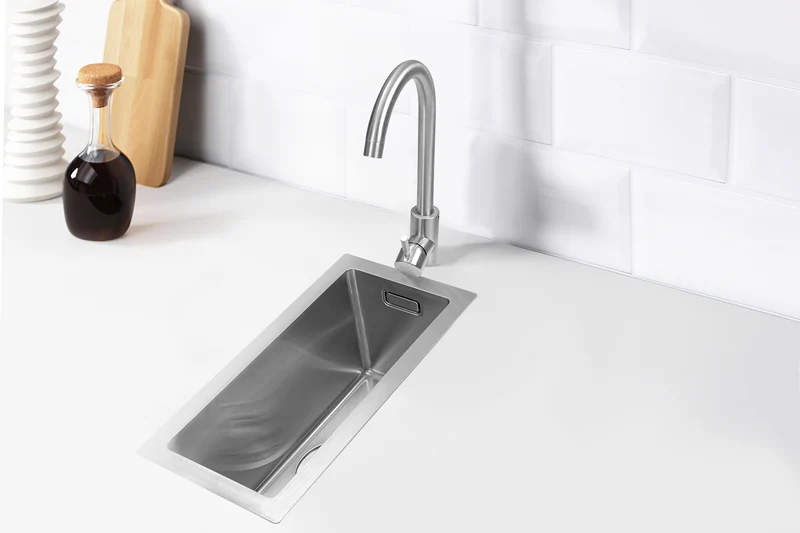 Second chance - Nurion stainless steel sink 16.5 x 38.5 – Kitchen sink - Kitchen sinks – Kitchen basin - without tap hole, stainless steel - Default