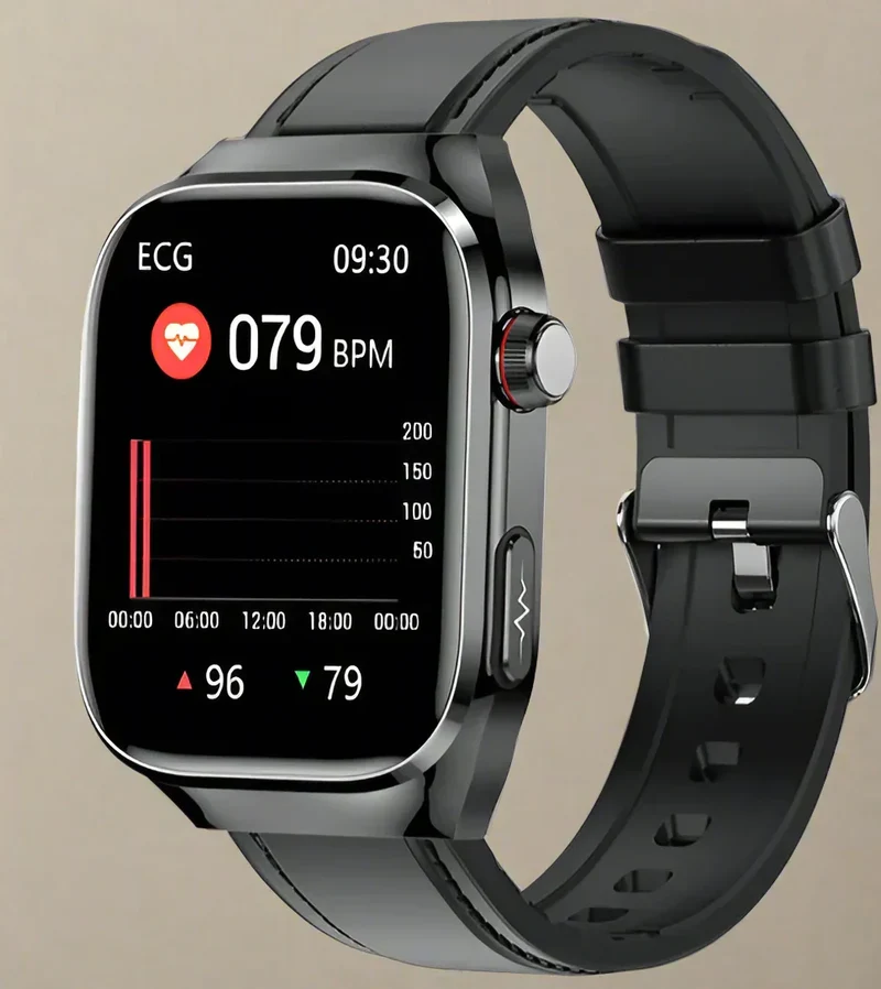Unisex Gezondheids Smartwatch met Geavanceerde Tracking