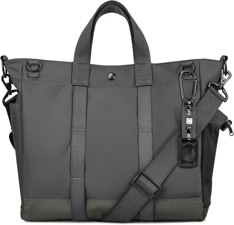 Unisex Laptop Schoudertas: Georganiseerd & Stijlvol voor Werk
