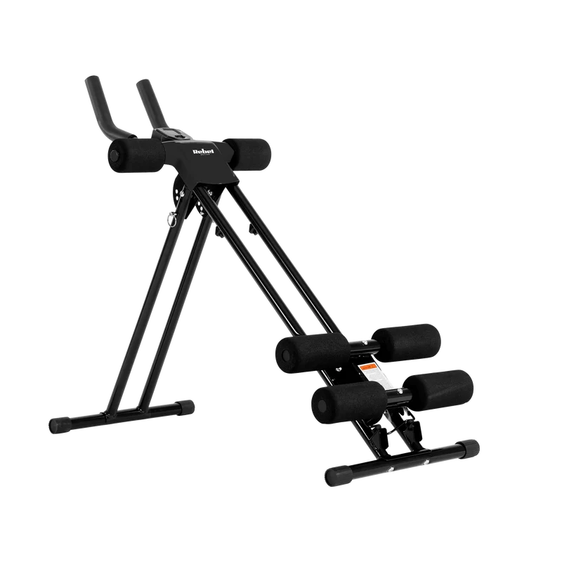 Rebel Active Buikspiertrainer - Ab Generator - Buikspier trainingsapparaat - Ab Shaper - Zwart