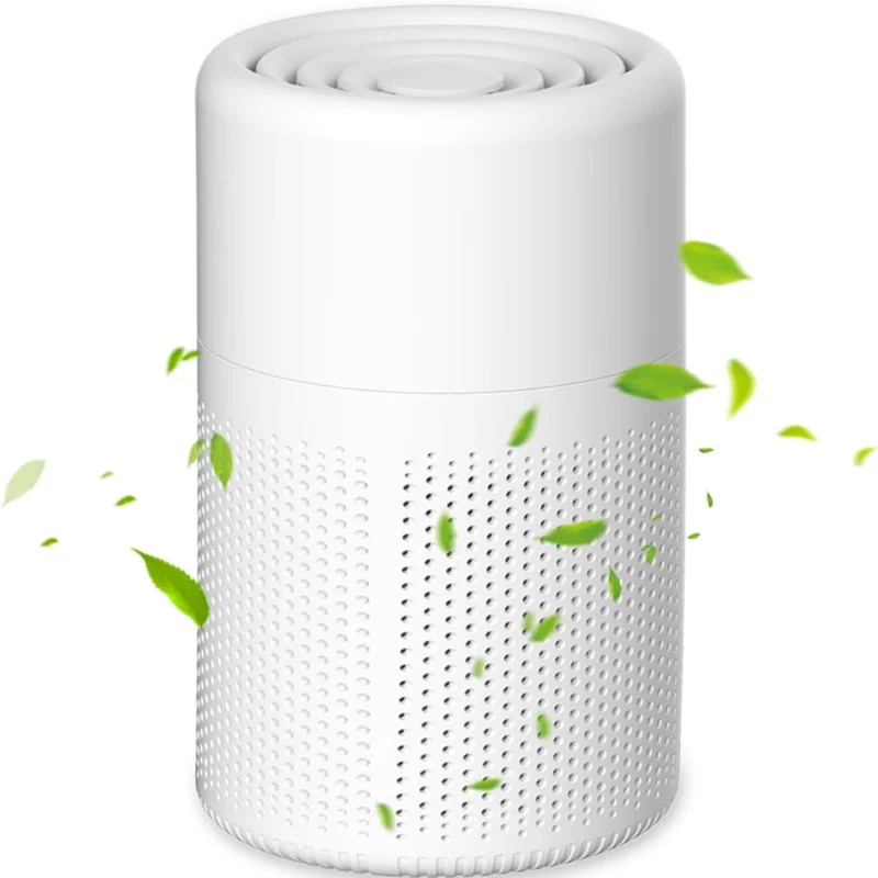 Draagbare Luchtreiniger met True HEPA Filter voor Thuis & Kantoor