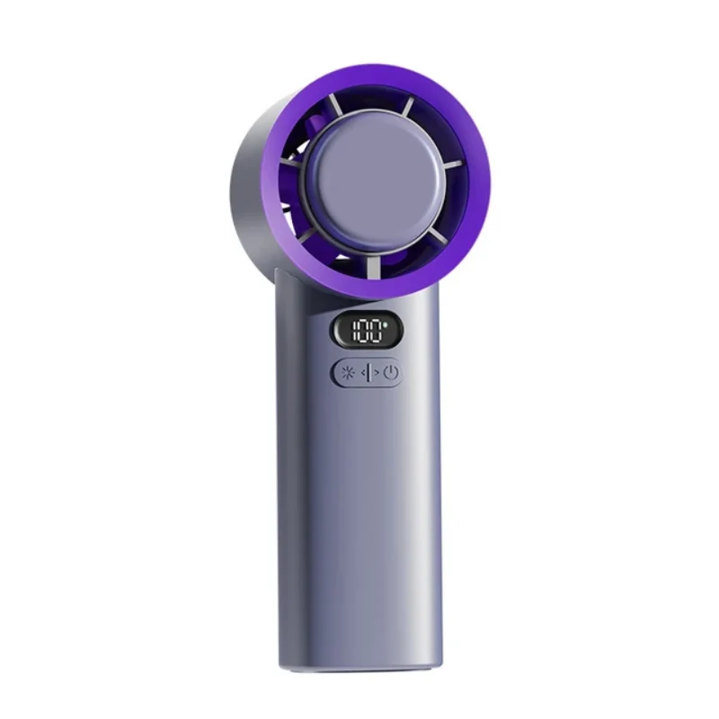 Unisex Draagbare USB Mini Handventilator met 3 Snelheden Oplaadbaar