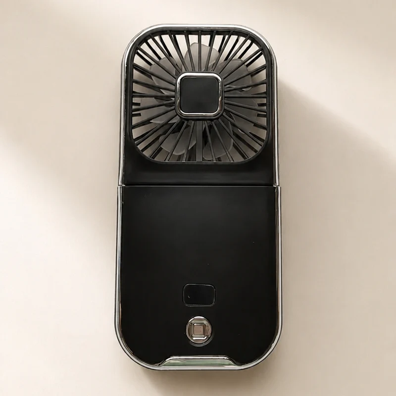 Draagbare USB-C Ventilator met LED-Display & 3 Windstanden