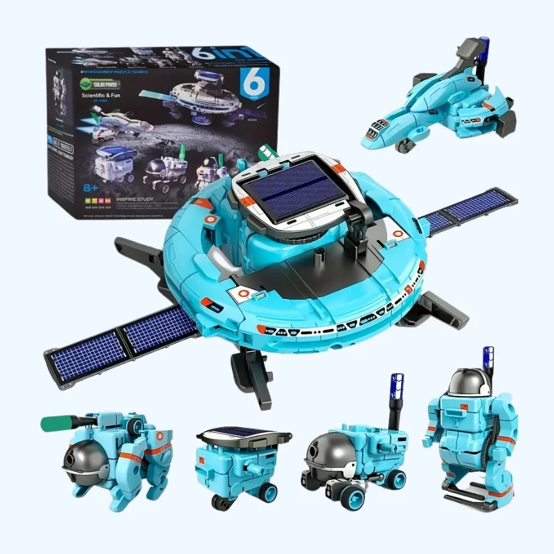 STEM Solar Robot 6-in-1 bouwset - Educatief en Innovatief