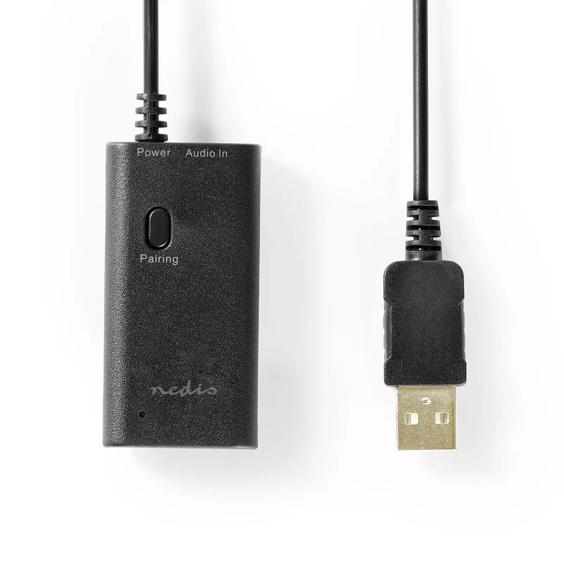 Bluetooth®-Zender Ingangen audio / video / data: 1x 3.5 mm - Maximaal 2 Apparaten - Zwart