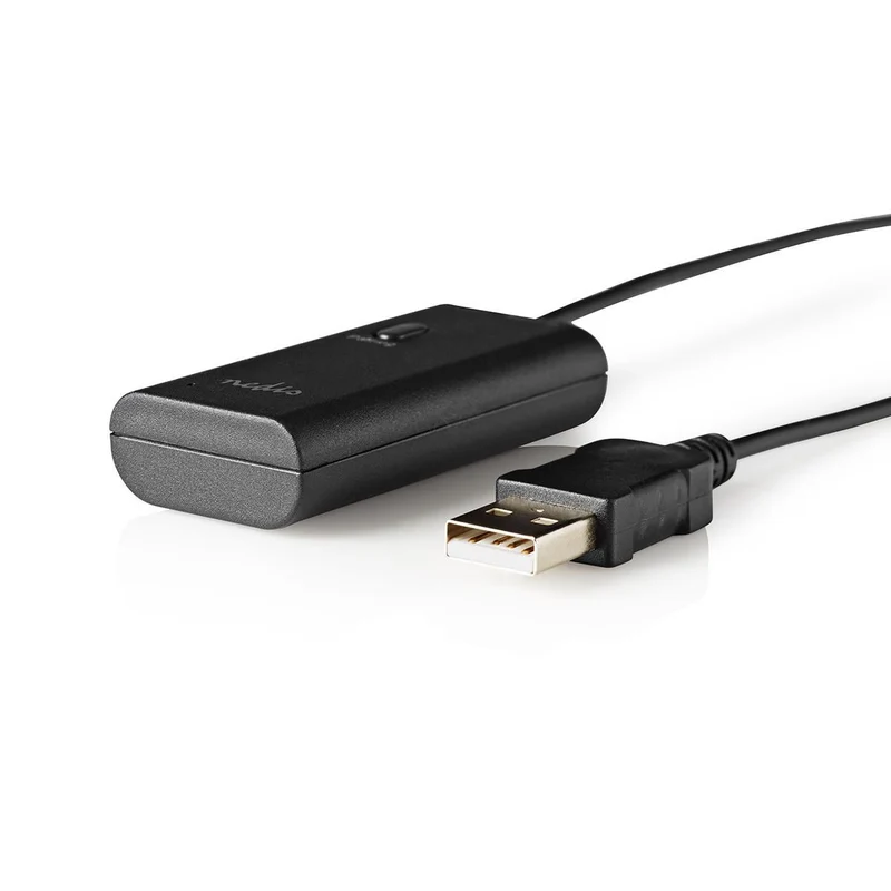 Bluetooth®-Zender Ingangen audio / video / data: 1x AUX / 1x USB - Maximaal 1 Apparaat - Zwart