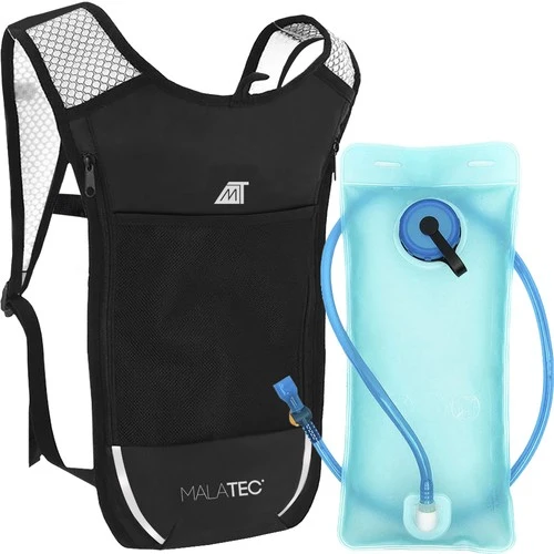 Drinkrugzak 2 Liter – Hydratatierugzak met Waterzak – Voor Fietsen, Hardlopen & Wandelen – Zwart