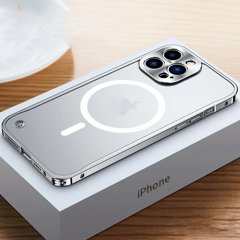 Stalen MagSafe Kaart Houder voor iPhone met Sterke Magneet