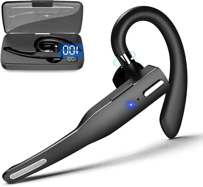 Draadloze Bluetooth 5.1 Headset | Dual Mic - Wegcomfort & Helderheid