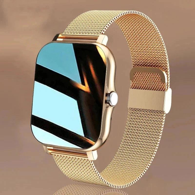 Multifunctionele Smartwatch - Stijlvolle Tech Met Gezondheidsmonitor