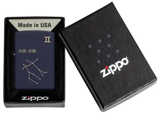 Zippo Designs Zodiac Gemini Design