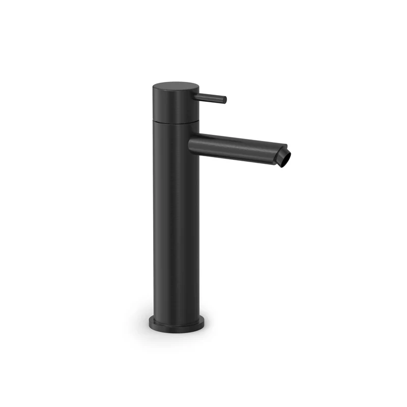 Hotbath Cobber CB003MS wastafelkraan medium - Geborsteld Zwart PVD