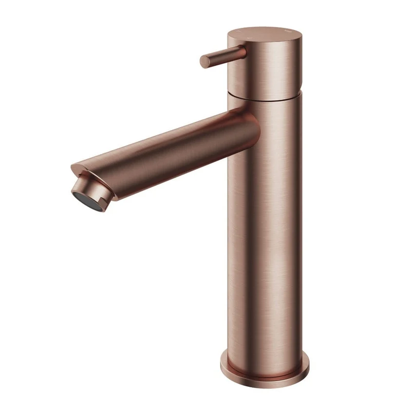 Hotbath Cobber CB003MS wastafelkraan medium - Geborsteld Koper PVD