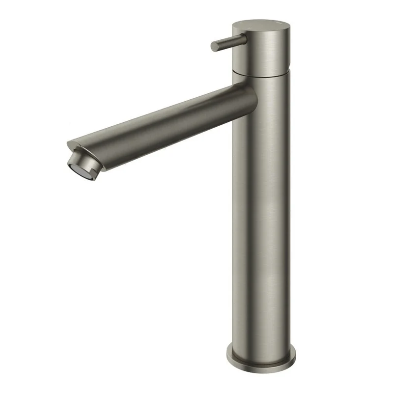 Hotbath Cobber CB003HS wastafelkraan hoog - Geborsteld Nikkel