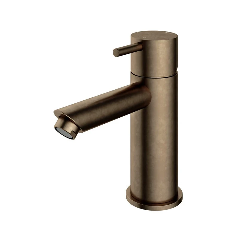 Hotbath Cobber CB003S wastafelkraan - Verouderd Messing