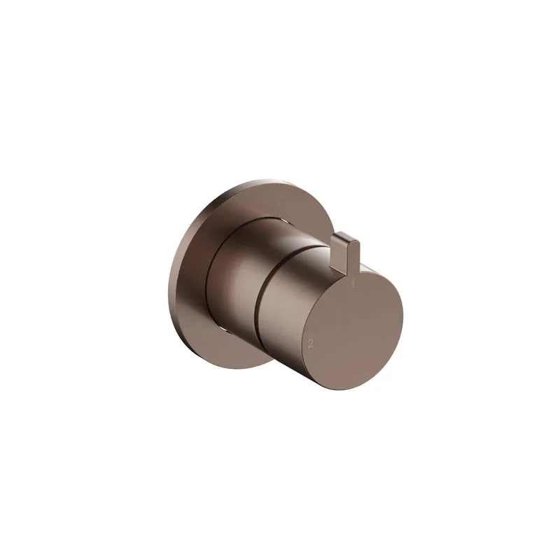 Hotbath Ace AC111EXT afbouwdeel 2-weg omstel - Geborsteld Koper PVD