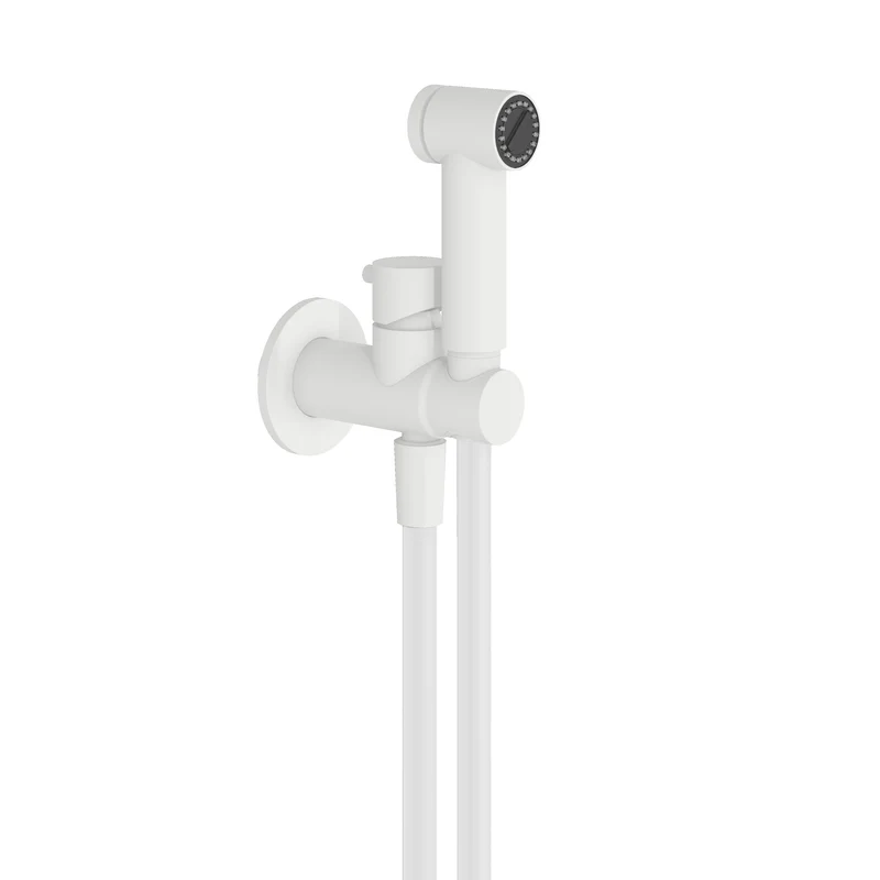 Hotbath Cobber KHDS3EXT afbouwdeel voor knijphanddoucheset - Mat Wit