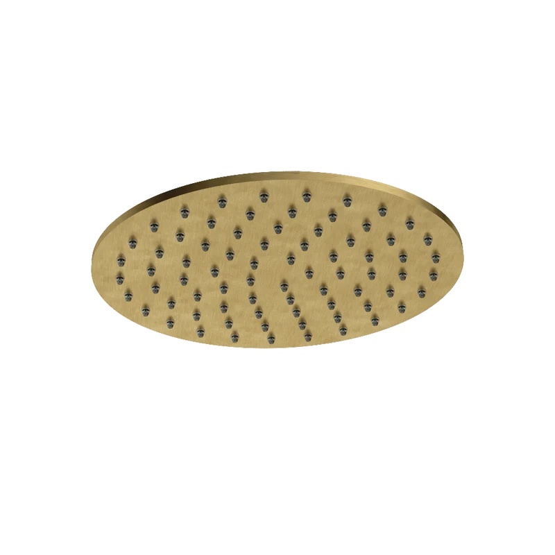 Hotbath Archie AR100 hoofddouche 20cm RVS 316 - Geborsteld Messing PVD
