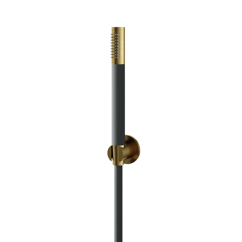 Hotbath Archie AR433 handdouche set - Geborsteld Messing PVD
