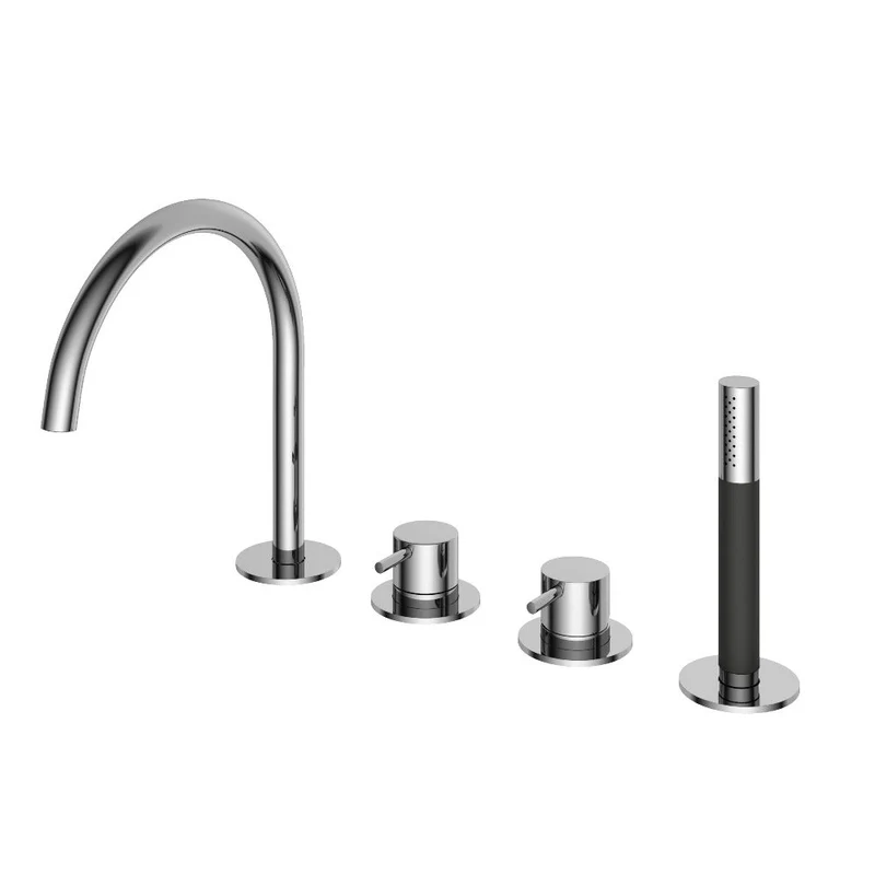 Hotbath Cobber CB173 4-gats badrandcombinatie - Chroom