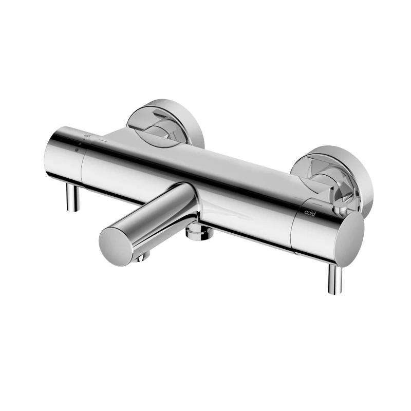 Hotbath Cobber B022 badthermostaat met uitloop - Chroom