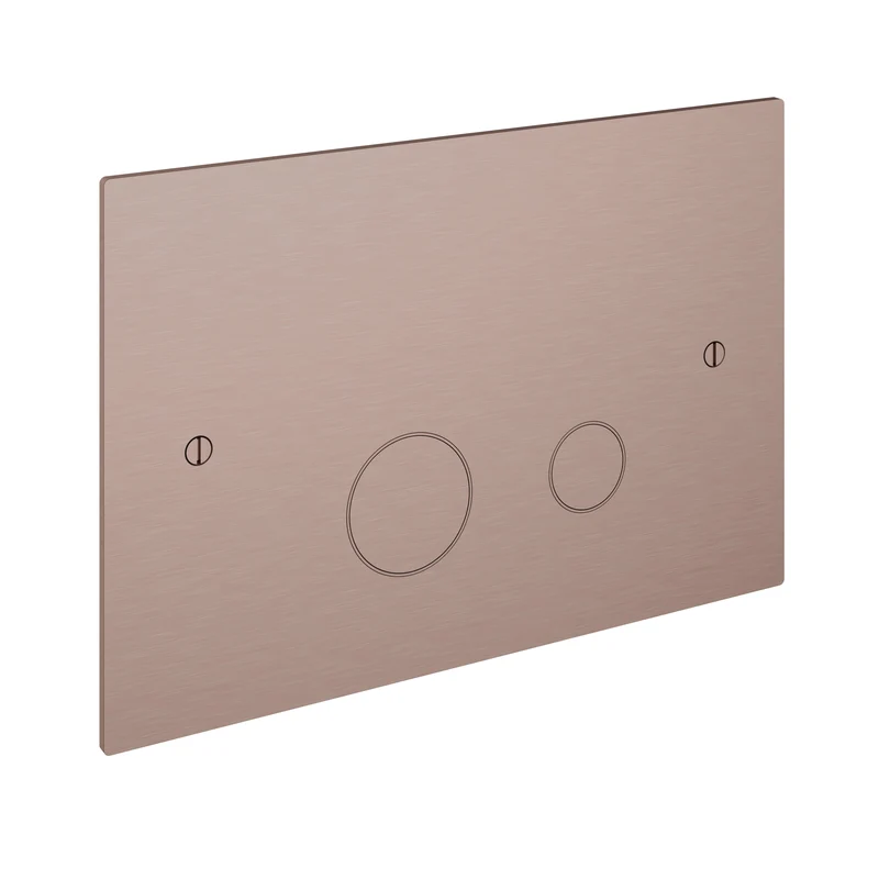 Hotbath &More BAR320 bedieningsplaat messing - Geborsteld Koper PVD