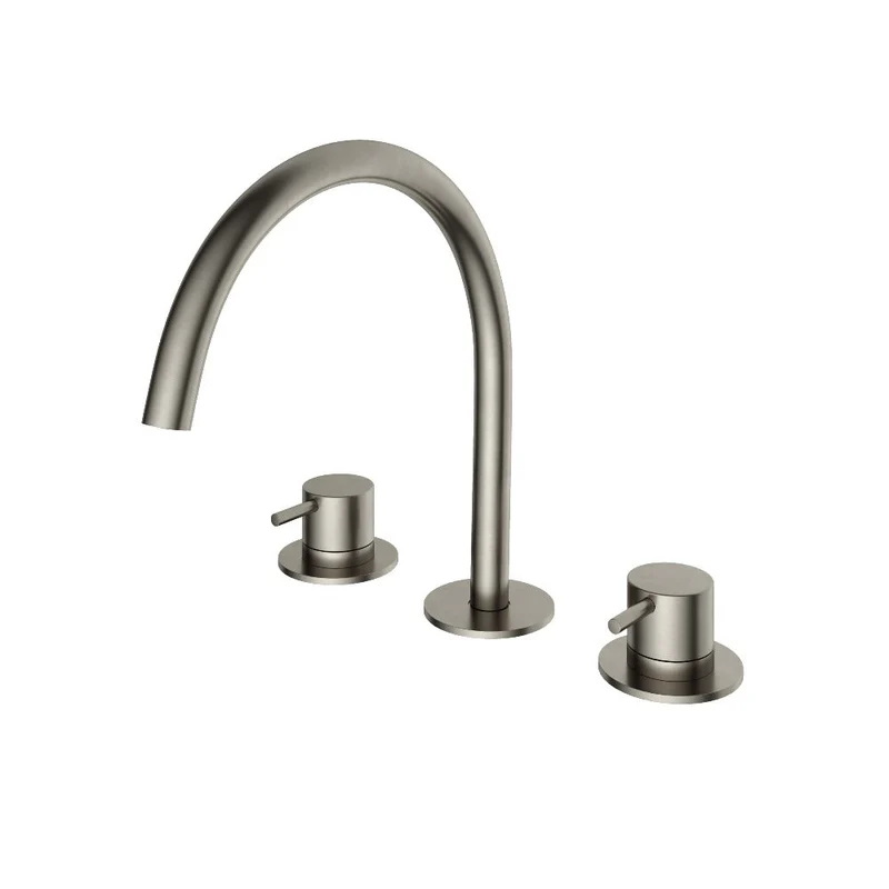 Hotbath Cobber CB033 wastafelkraan - Geborsteld Nikkel