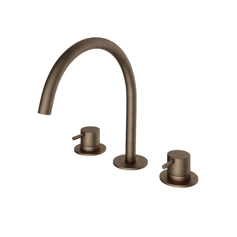 Hotbath Cobber CB033 wastafelkraan - Verouderd Messing