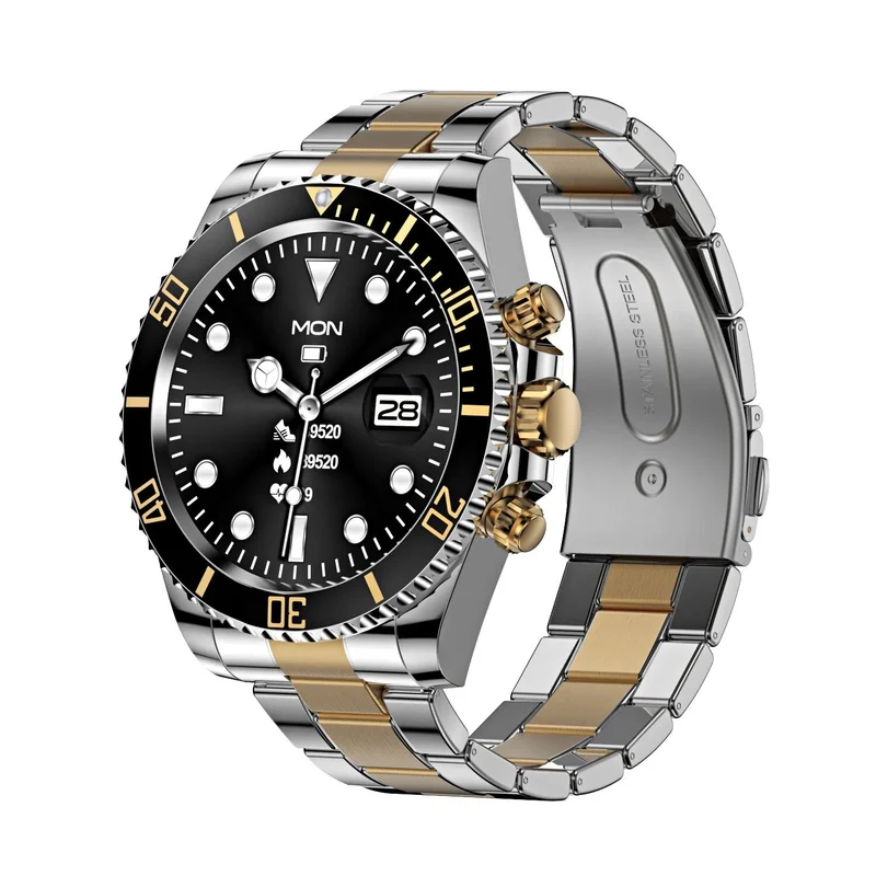 TimeMaster Smartwatch - Stijlvol Staal | Geavanceerde Technologie